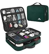 MATEIN Tech Organizer Travel Case, Large Water Resistant Cable Organizer | For Electronic Accesso...