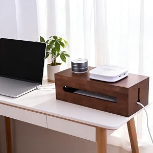 cord hider box, power strip box, cord basket,