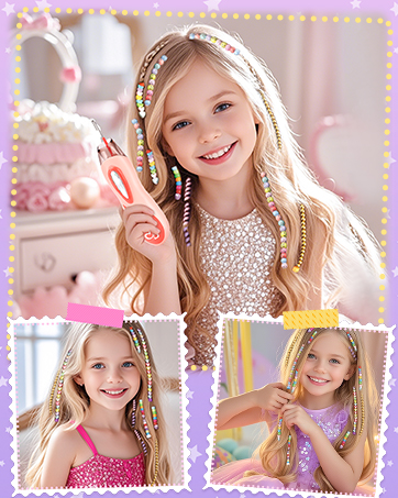 Hair Gem Stamper Kit
