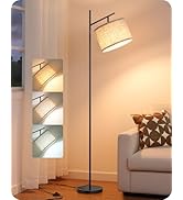 EDISHINE Modern Floor Lamps for Living Room, 64.7