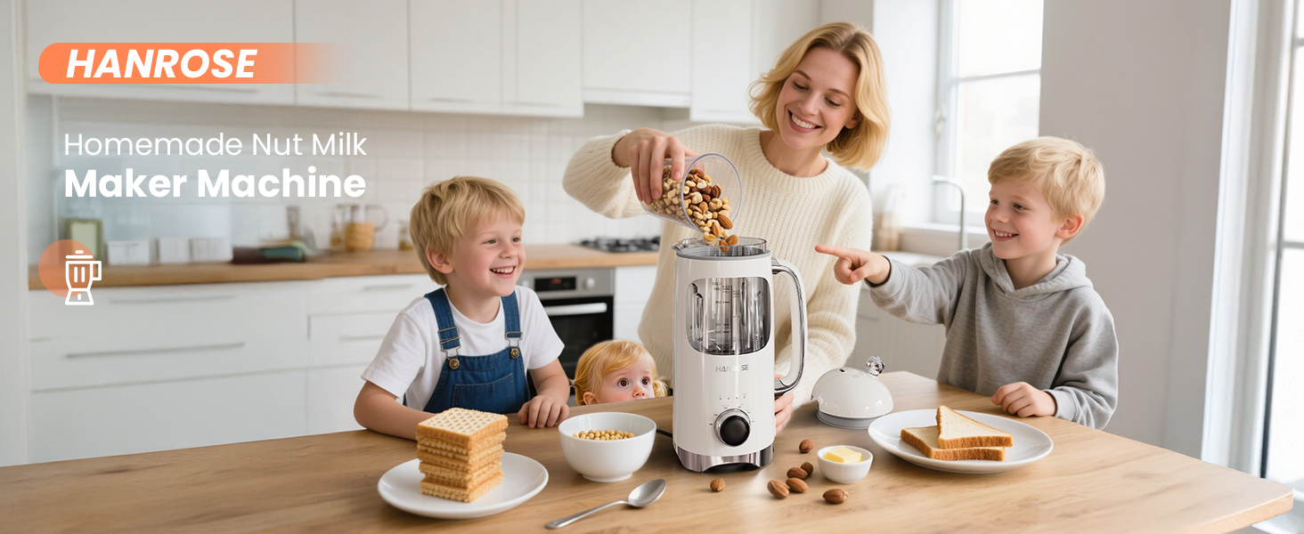 Homemade Nut Milk Maker Machine