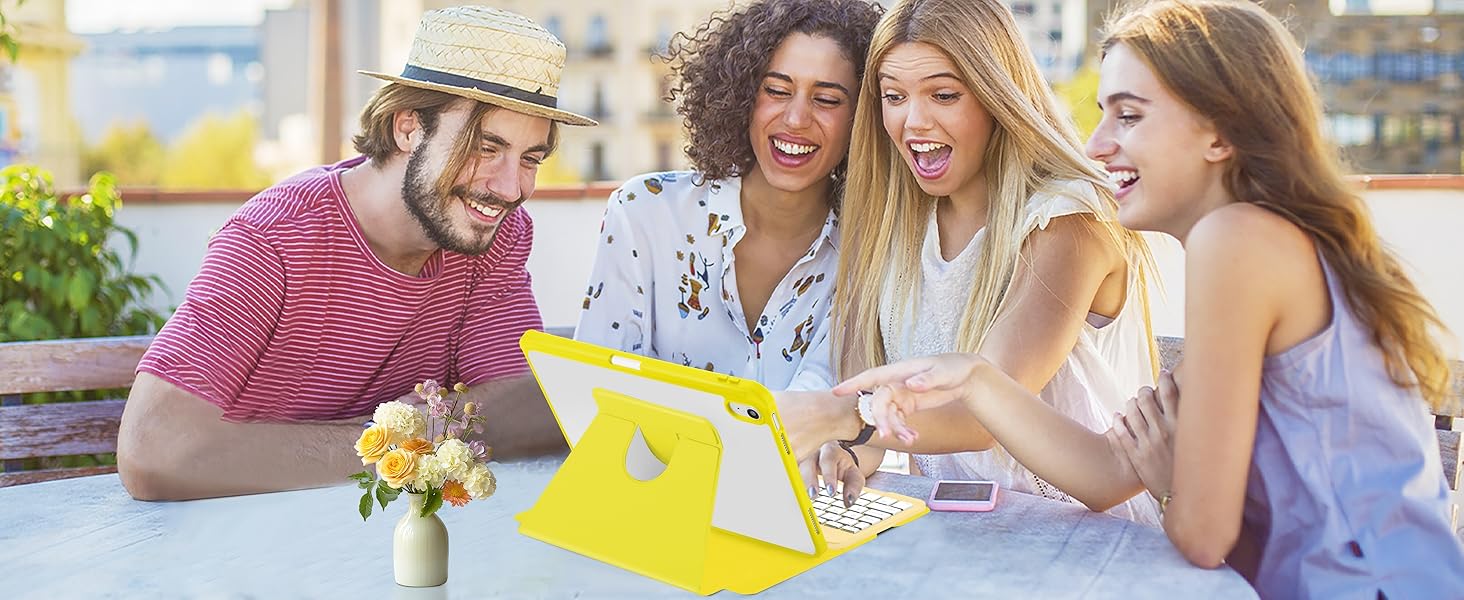 ipad case with keyboard Mouse 10th generation