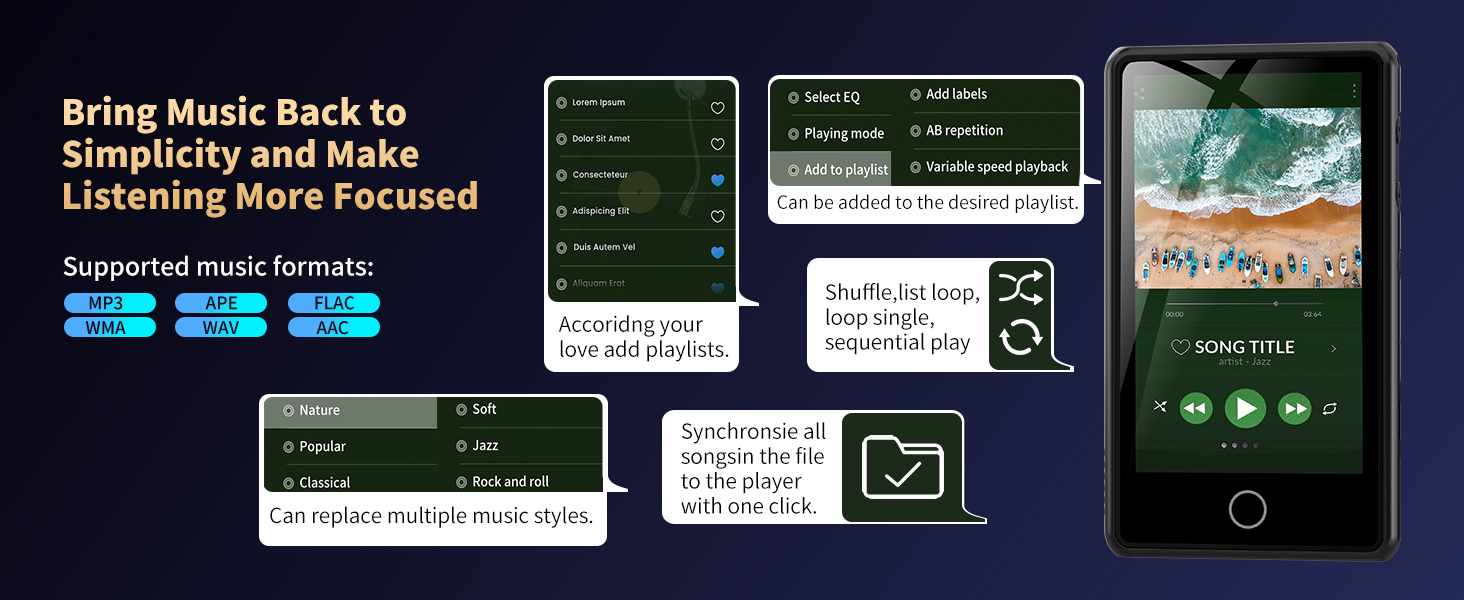 mp3 player bluetooth, portable mp3 players