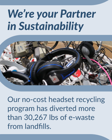 Sustainability, Recycled Plastic, Headset Recycling, Community Effort