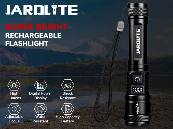 rechargeable flashlights high lumens