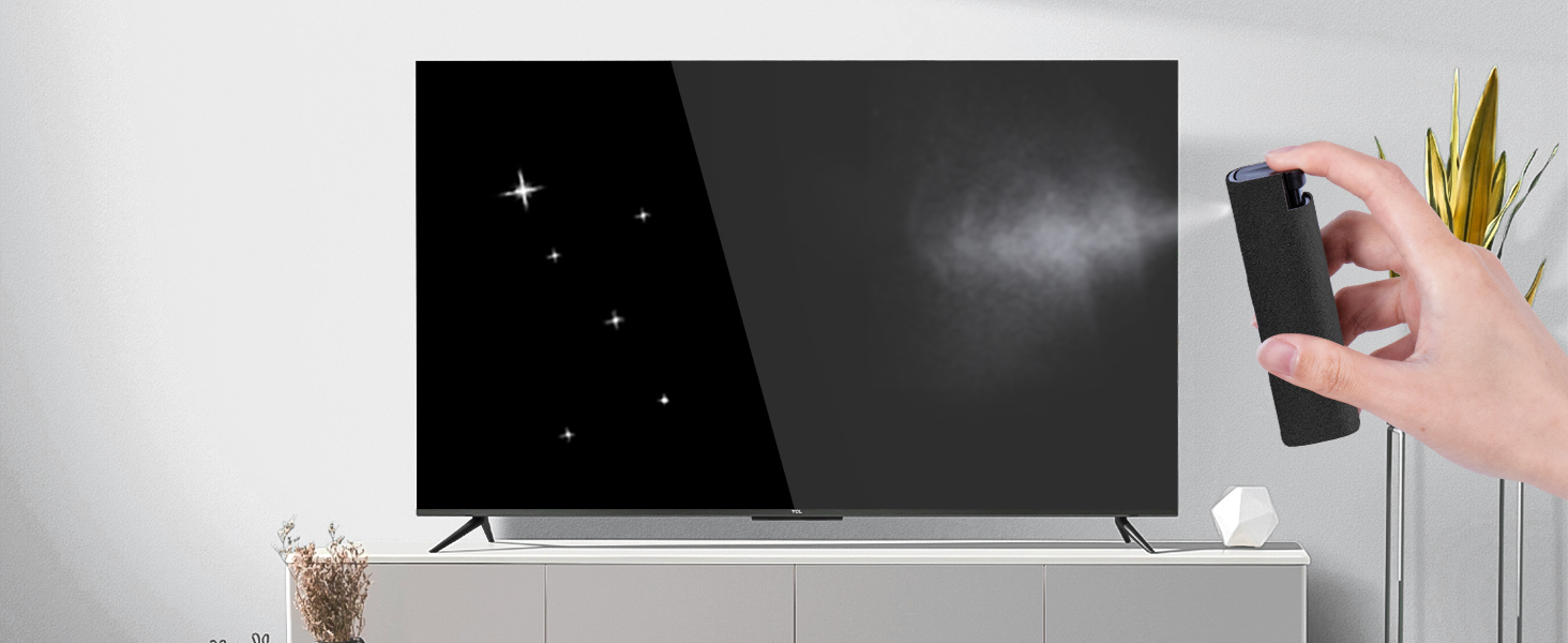 screen cleaner spray and wipe