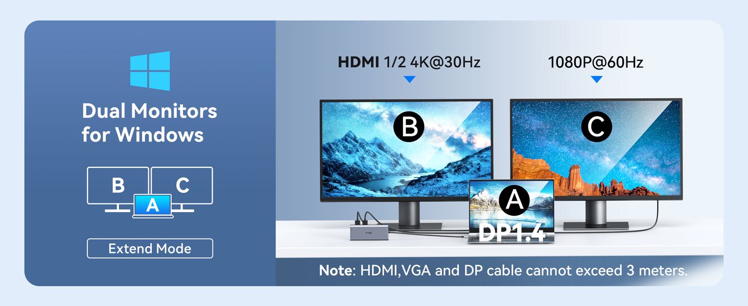 docking station 3 monitor 2 hdmi dual hdmi usb c to dual hdmi adapter dual monitor adapter