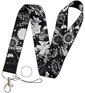 Yiflin Cute Neck Lanyard for Keys, Wallet, Id Card Holder, Cool Keychain Lanyard for Women, Men, ...