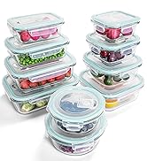 glass food storage containers with lids