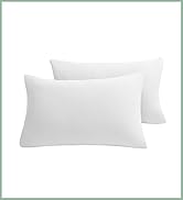Stretchable Microfiber Jersey Knit Pillowcases 2 Pack, Ultra Soft and Breathable Pillow Cover wit...