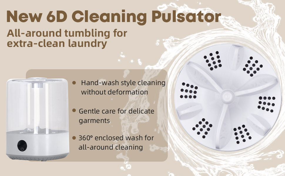 Portable Mini Washing Machine