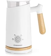 Starument Electric Milk Frother - Automatic Milk Foamer & Heater for Coffee, Latte, Cappuccino, O...