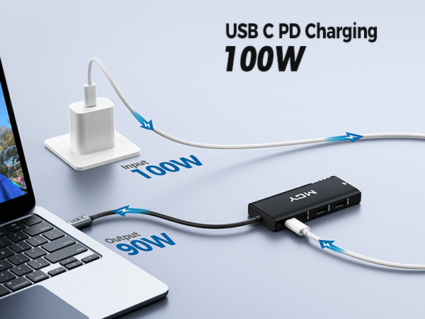 100w powered usb c hub multiport adapter