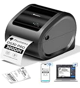 Phomemo Ethernet Thermal Label Printer 4x6, Bluetooth Shipping Label Printer for Small Business, ...