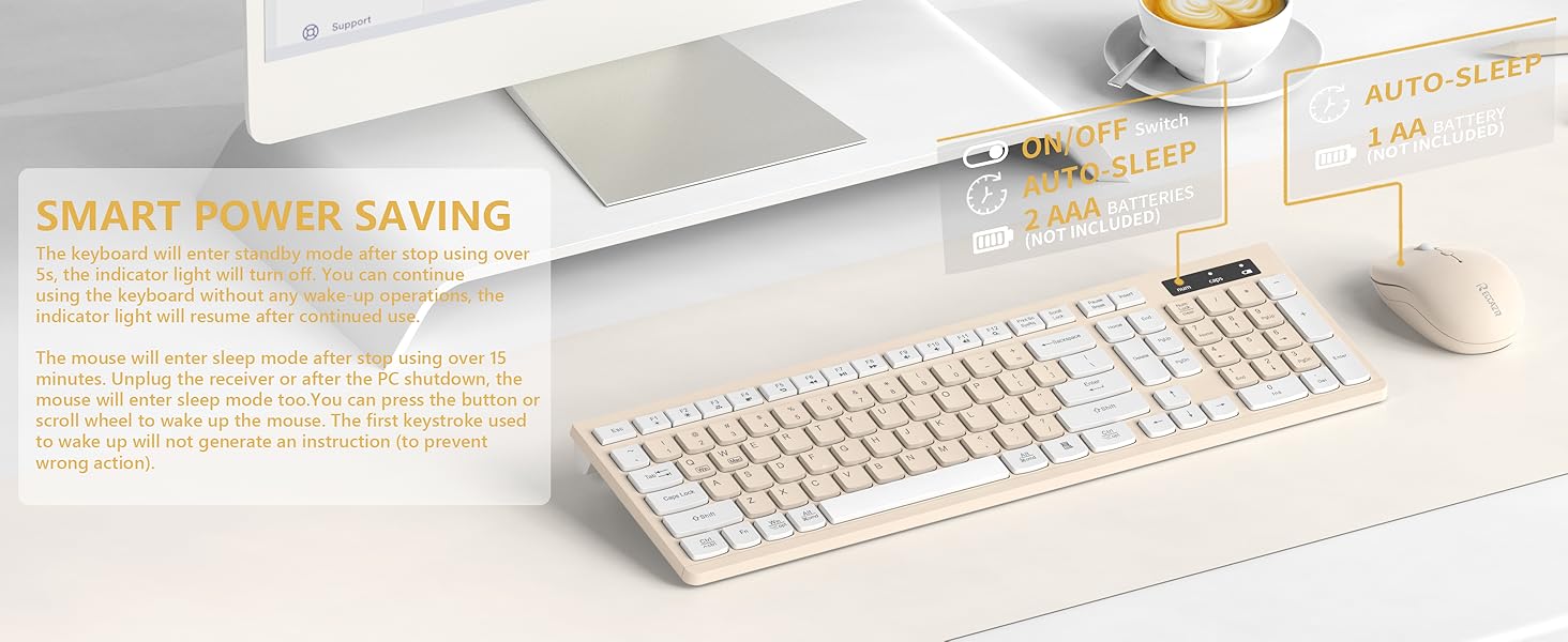 wireless keyboard and mouse 4