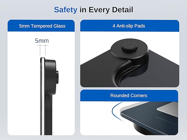 GE smart scale with large display