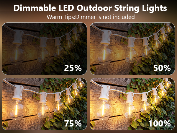 patio lights outdoor waterproof warm white led string lights outdoor outdoor string light waterproof