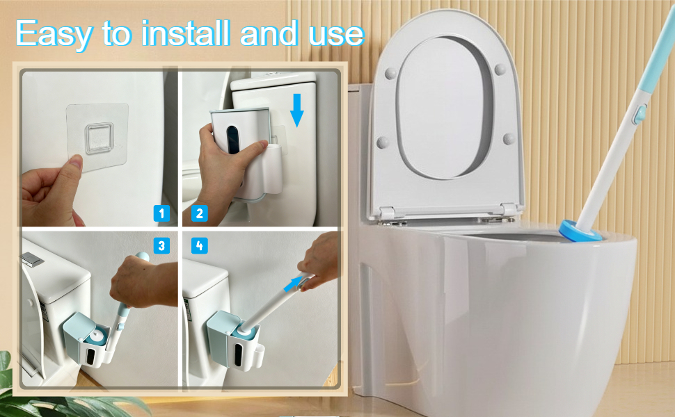 disposable toilet brush refills