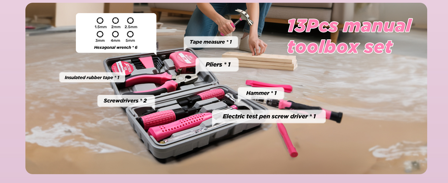 pink drill set