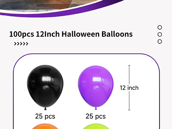 halloween balloons