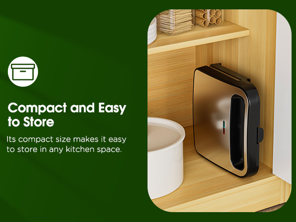 Compact and Easy to Store