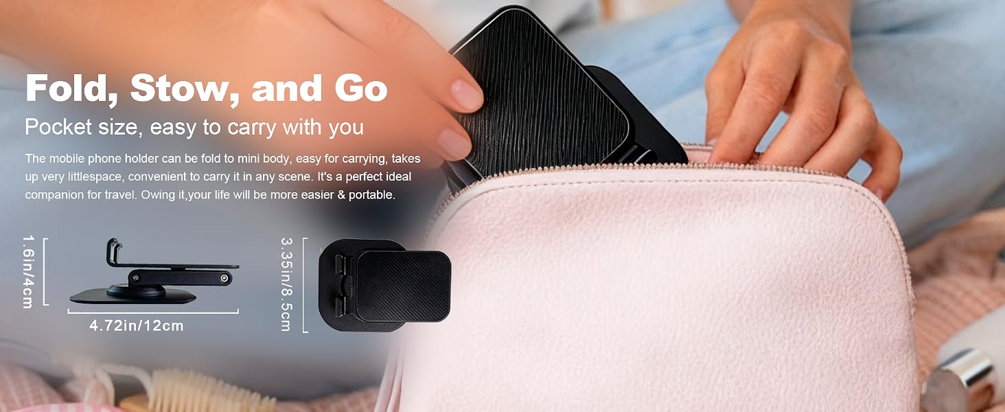 Portable Foldable Phone Stand for Travel