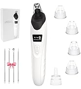 2025 Blackhead Remover Pore Vacuum,Facial Pore Cleaner-5 Suction Power,5 Probes,USB Rechargeable ...