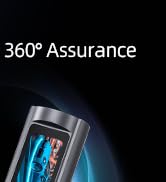 4K Dash Cam Front and Rear, 64GB SD Card, 1.5” IPS Display Car Camera, 5Ghz WiFi+App Control, Nig...