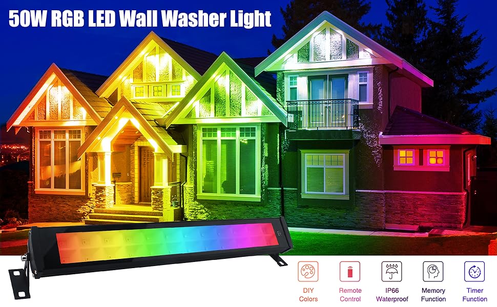RGB Wall Washer Light