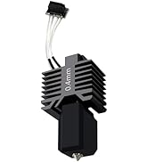 P1P/P1S Hotend Upgraded Integrated 0.4mm Ceramic Assembled Extruder Printhead Kit (No Leakage)- 3...