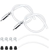 maxin Brake Bleeder Hose-One Way Check Valve Tube Bleeding Tool Kit for Motorcycle Clutch(2pc)