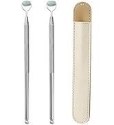 NKQ Metal Eyelid Massage Wand for Dry Eyes,Eyelid Roller for Chalazion,Stye &amp; MGD Relief,Improves...