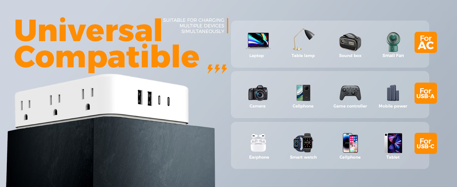 Power Strip with USB