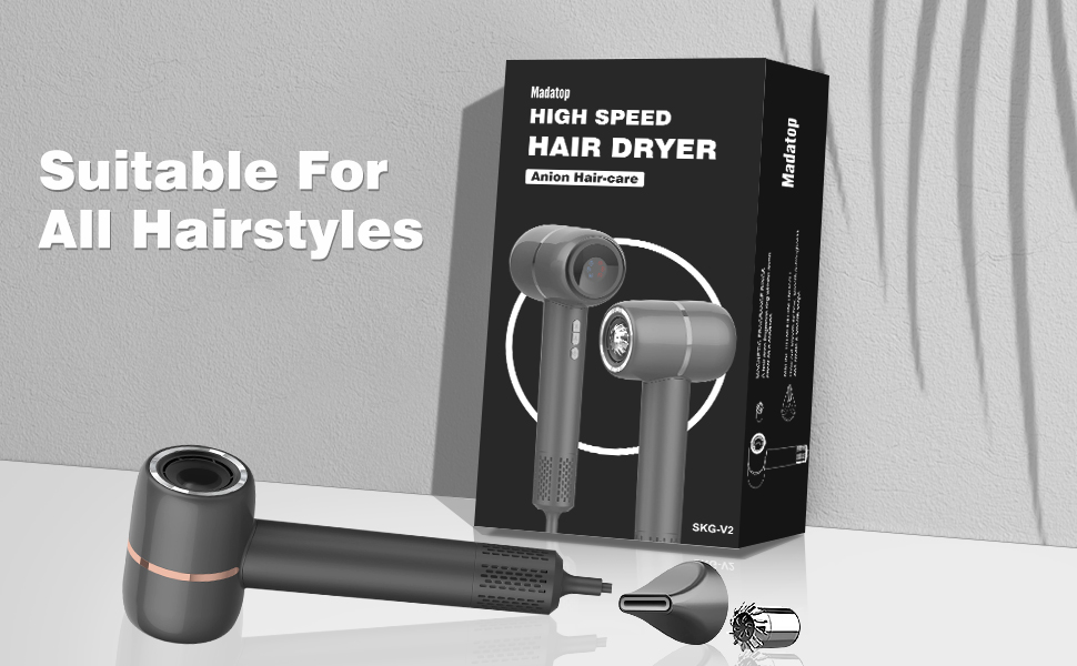 Professional High-Speed Hair Dryer