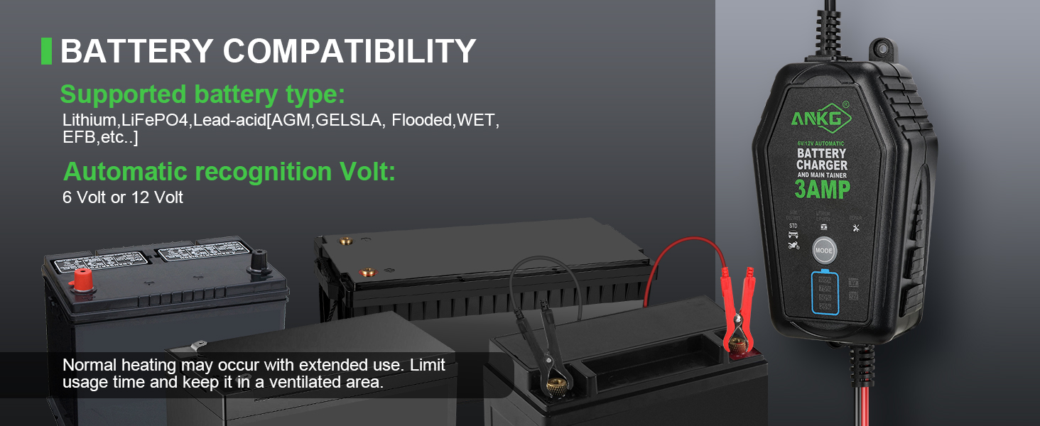 3 Amp Battery Charger