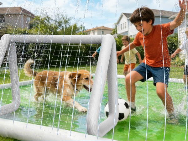 Soccer Splash Pad
