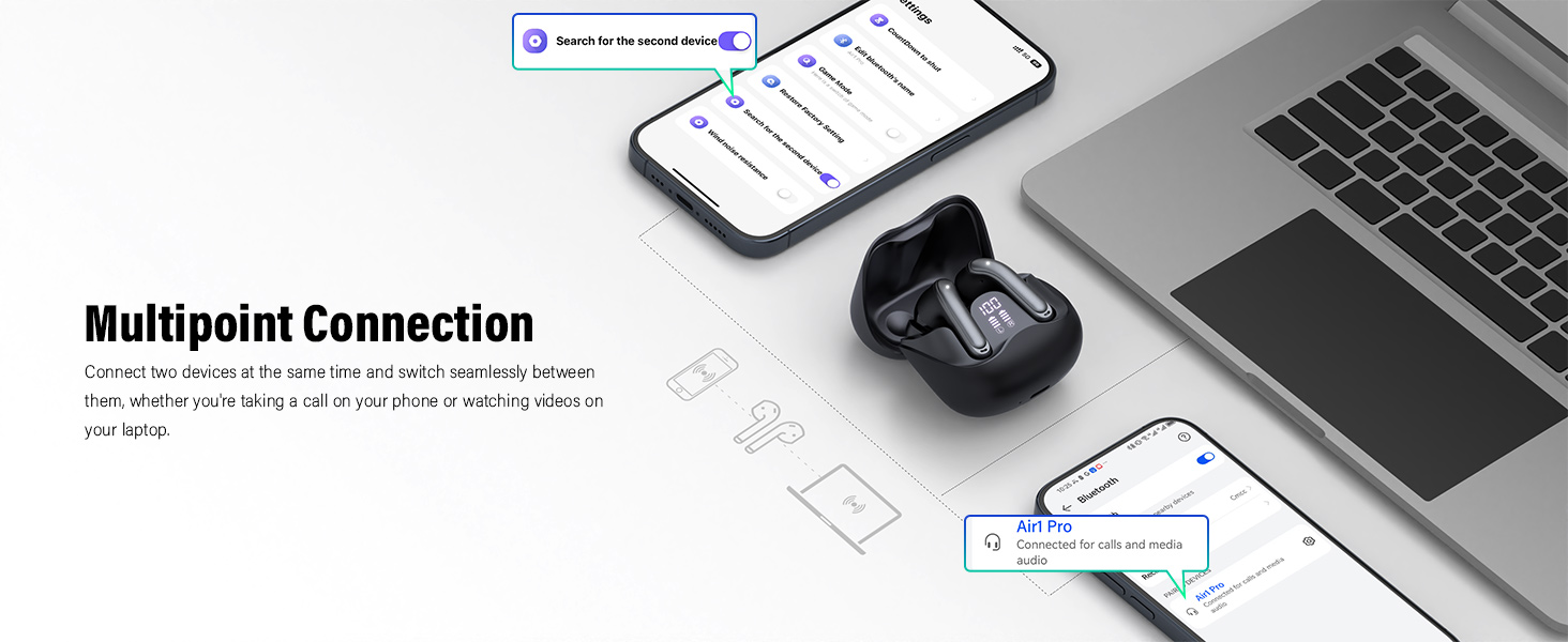 wireless earbuds