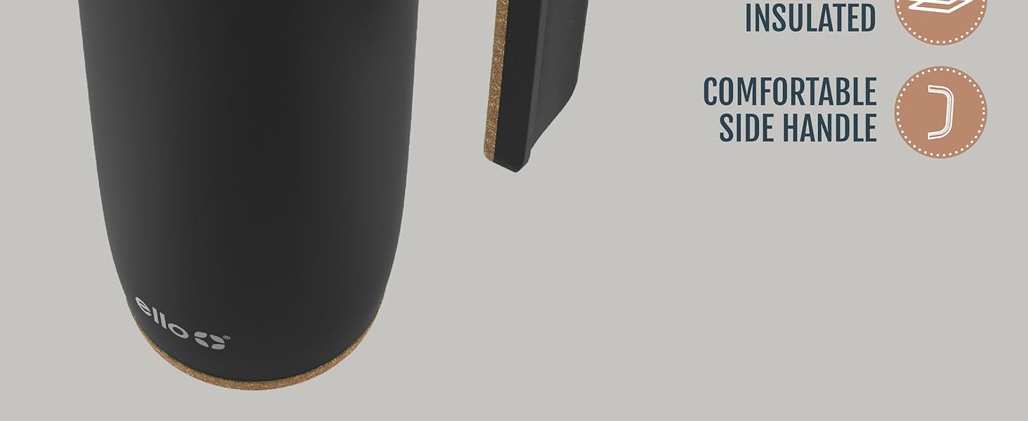 ello magnet travel coffee mug with handle for travel