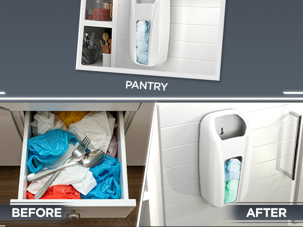grocery bag holder wall mount,grocery bag dispenser,plastic bag holder wall mount