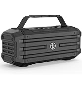 TOMPROAD Bluetooth Speaker 120W Peak 80W Portable Wireless Hi-Fi Loud Outdoor IPX6 Waterproof Big...