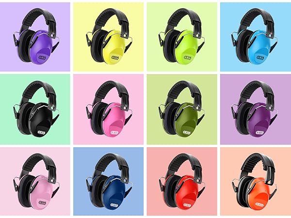 Dr.meter Noise Cancelling Headphones for Kids Ear Protection Hearing Protection Ear Muffs Adults