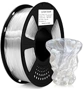 GIANTARM Clear PLA Filament, 1.75mm Transparent PLA 1kg Spool (2.2lbs), 3D Printer Filament with ...