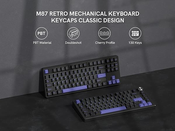 black keycaps