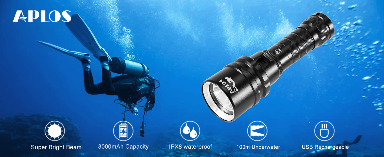 AP20 Scuba Dive Light