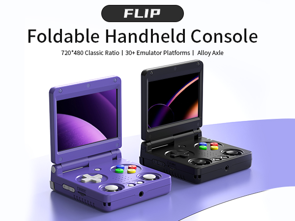 Flip Retro Handheld Game Console Retro Gaming Console