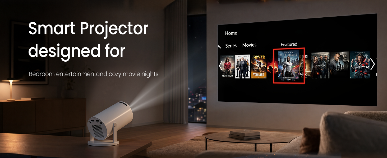 Projector for Bedroom
