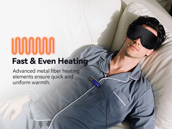 heated sleep mask