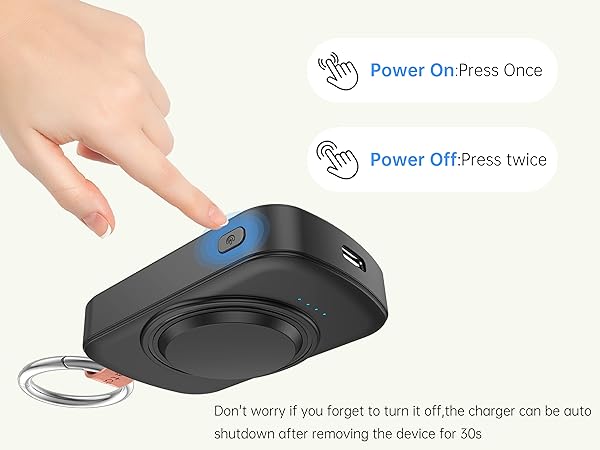 portable watch charger