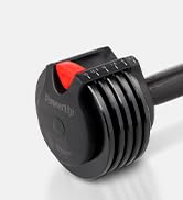 LifePro Adjustable Dumbbells Set – Quick-Adjust Space-Saving Weights with Anti-Slip Handle for Ho...