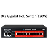 8 port gigabit poe switch